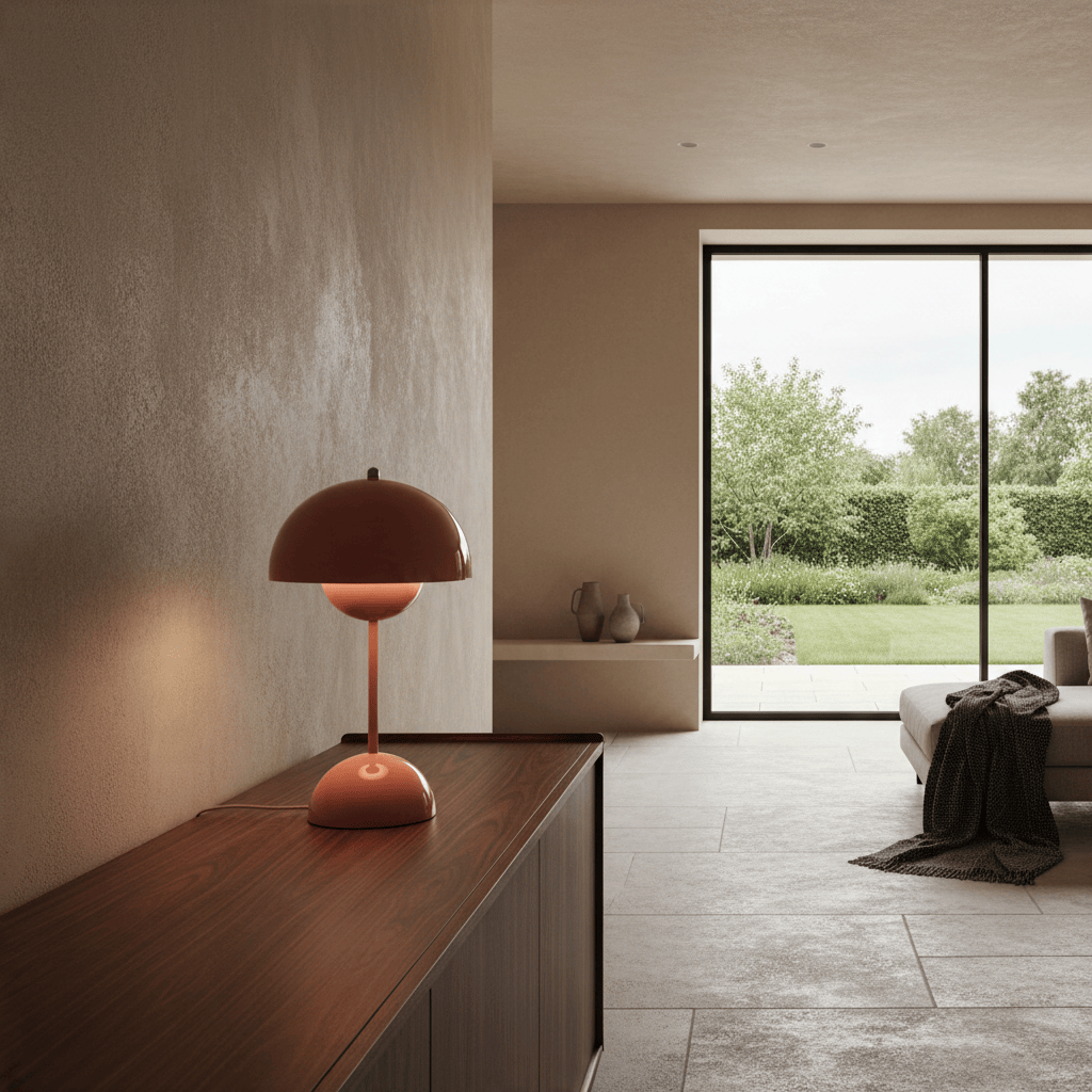 Elvora Table Light | Cordless Mushroom Touch Design