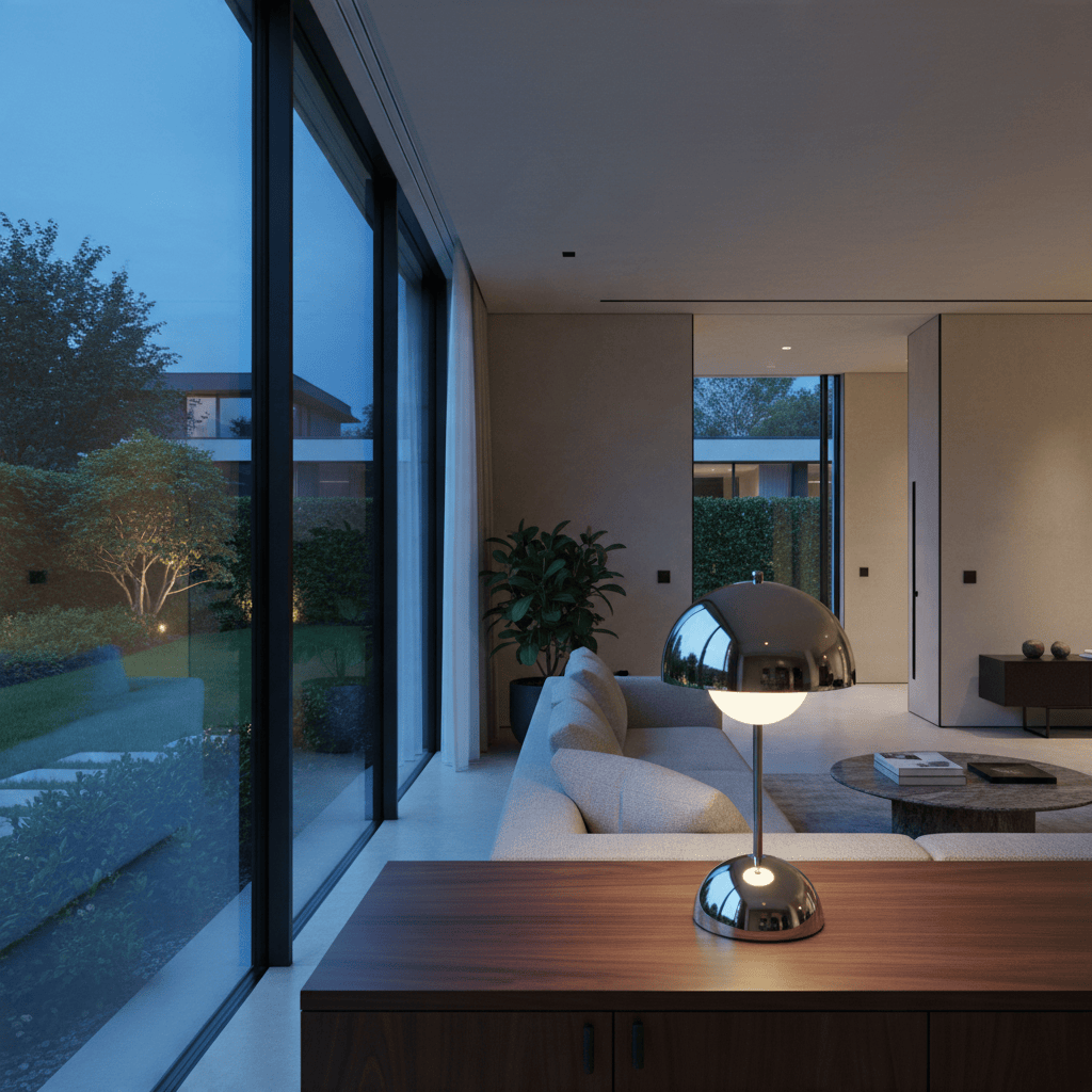 Elvora Table Light | Cordless Mushroom Touch Design