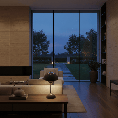 Elvora Table Light | Cordless Mushroom Touch Design