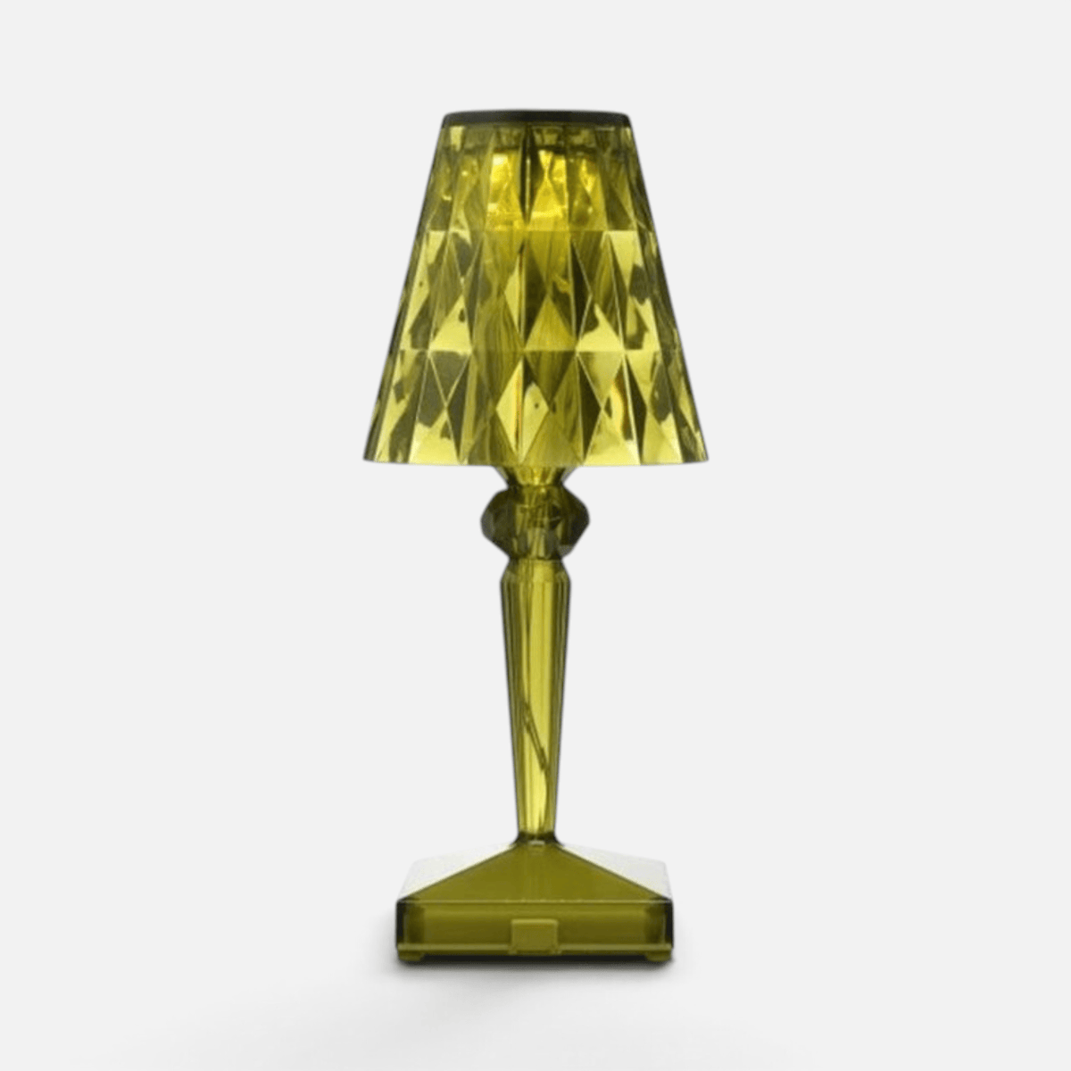Elvora Table Light | Crystal Cut Acrylic Design