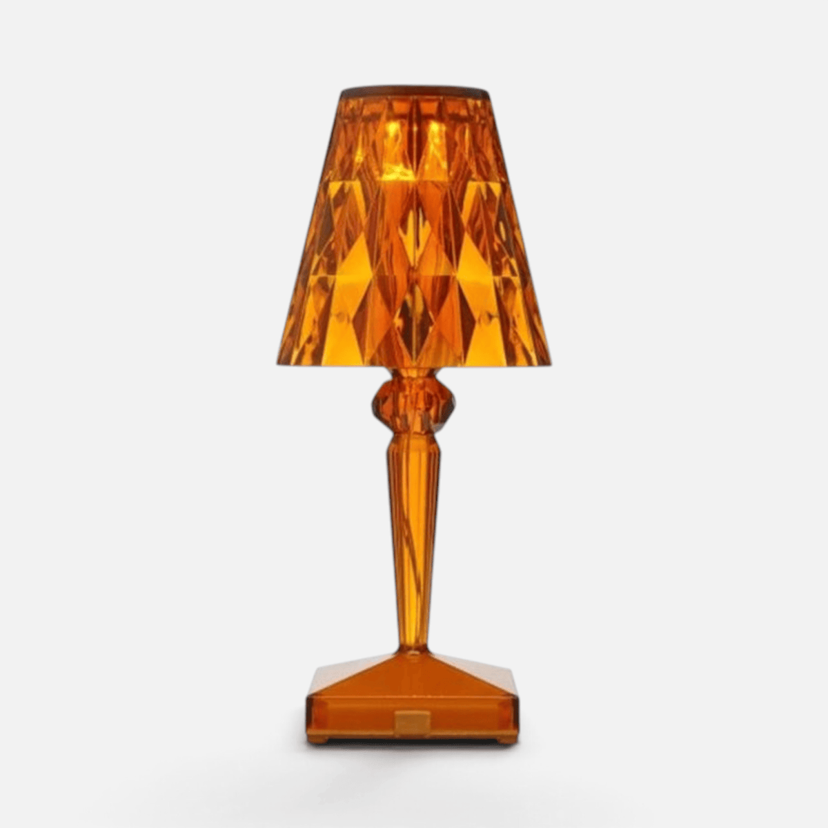 Elvora Table Light | Crystal Cut Acrylic Design