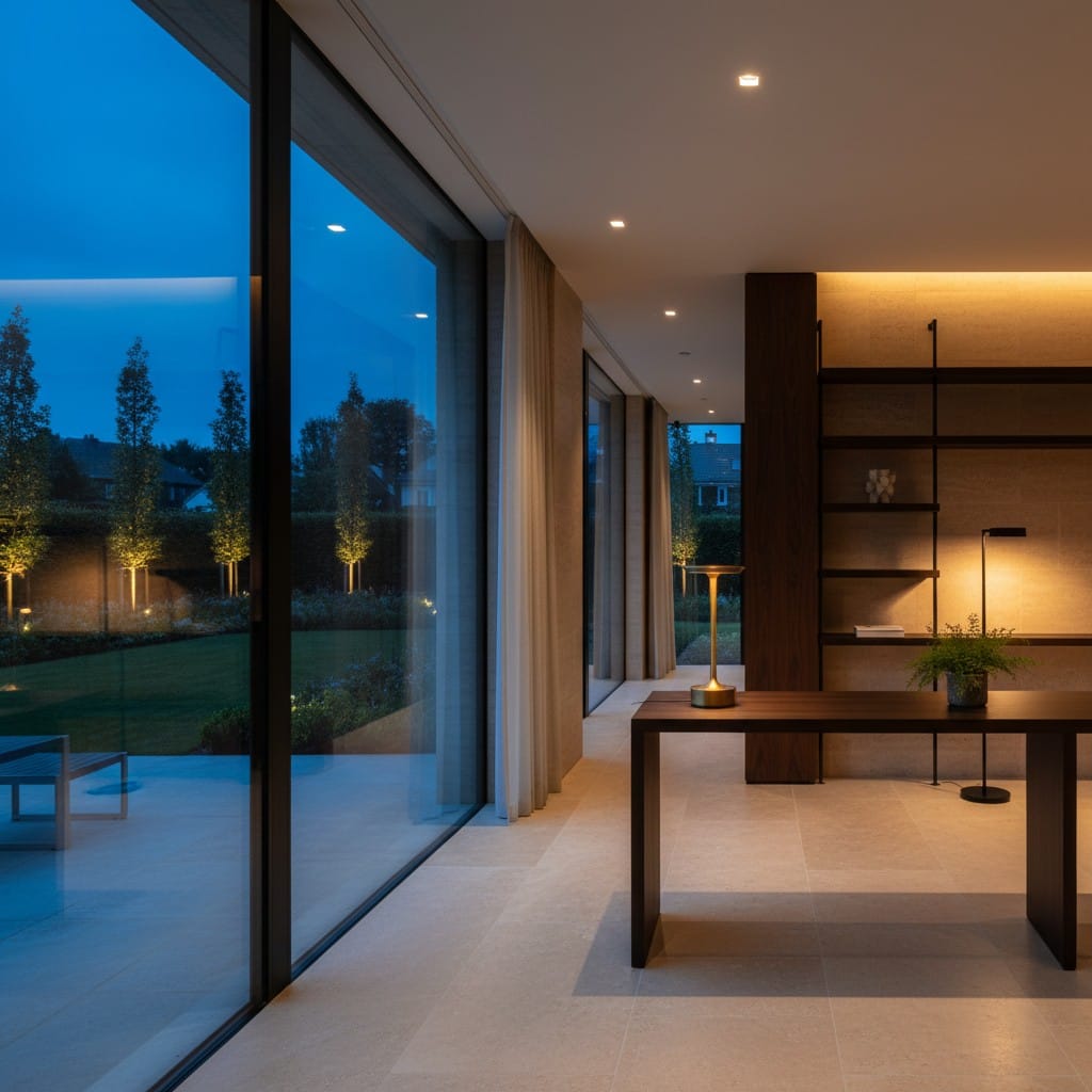 Elvora Table Light | Portable Round Disc Design