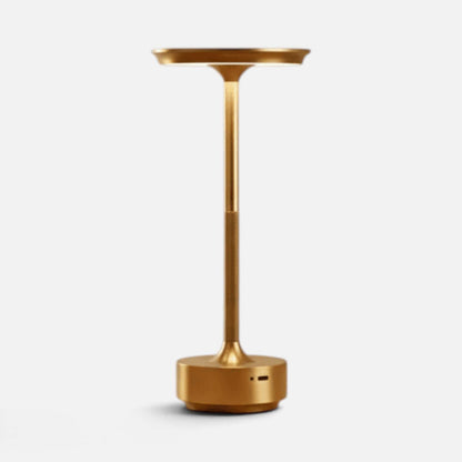 Elvora Table Light | Portable Round Disc Design