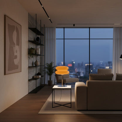 Elvora Table Light | Stacked Glass Disc Design