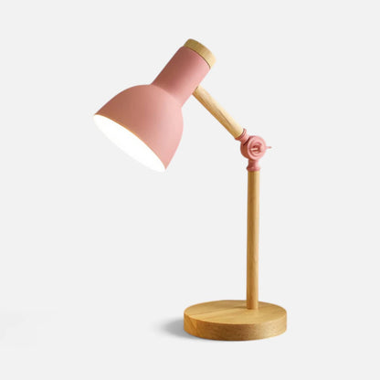 Elvora Table Light | Wooden Stand Task Design