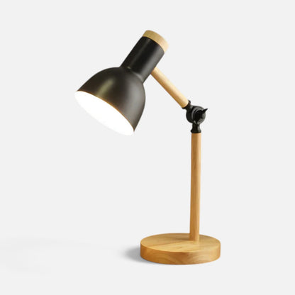 Elvora Table Light | Wooden Stand Task Design