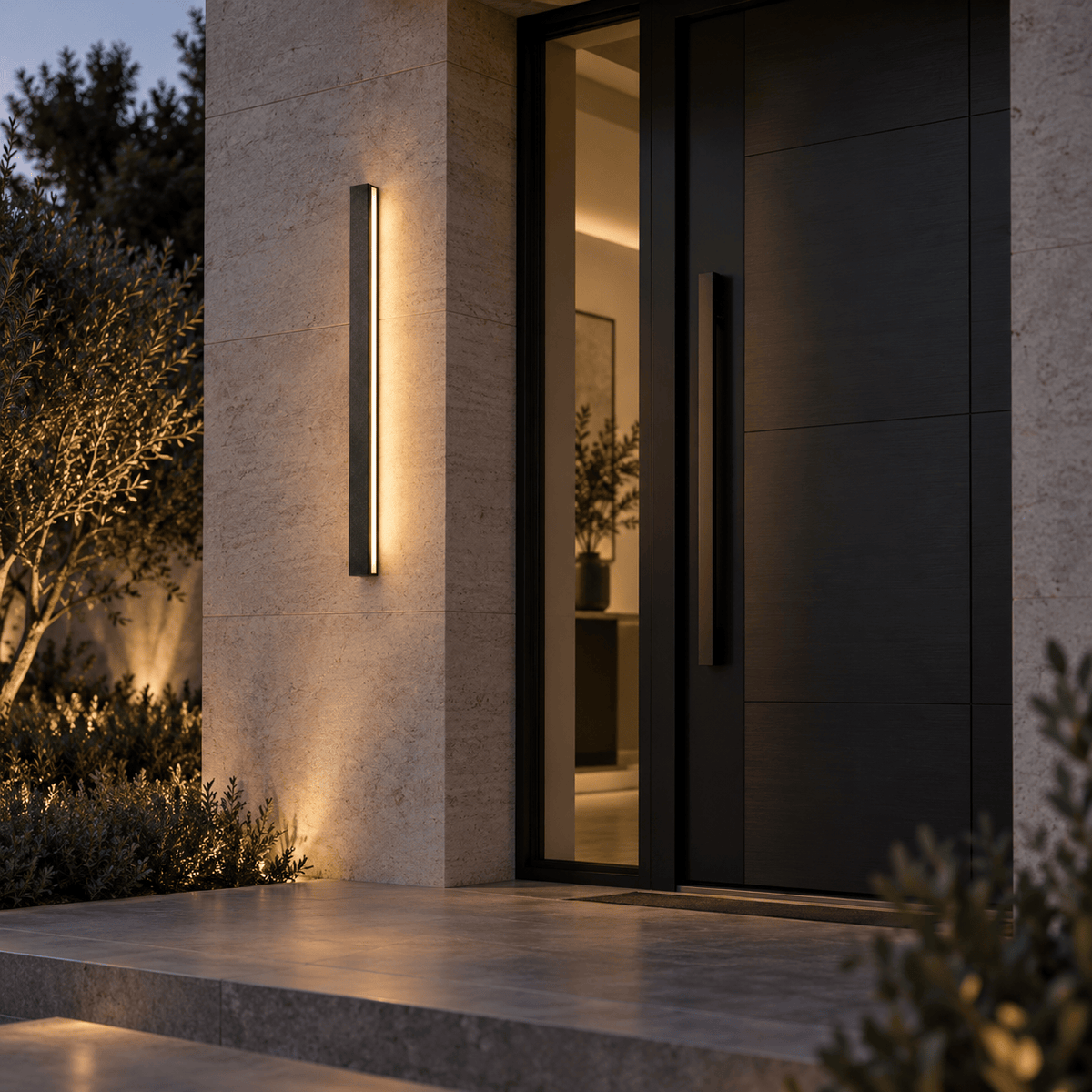 Elvora The Beacon Outdoor Wall Light