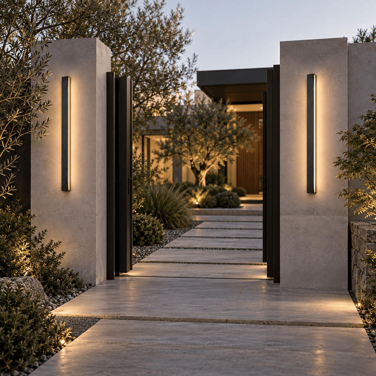 Elvora The Beacon Outdoor Wall Light
