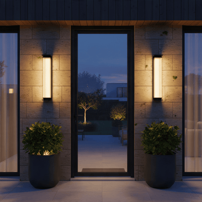 Elvora The Obelisk Outdoor Wall Light