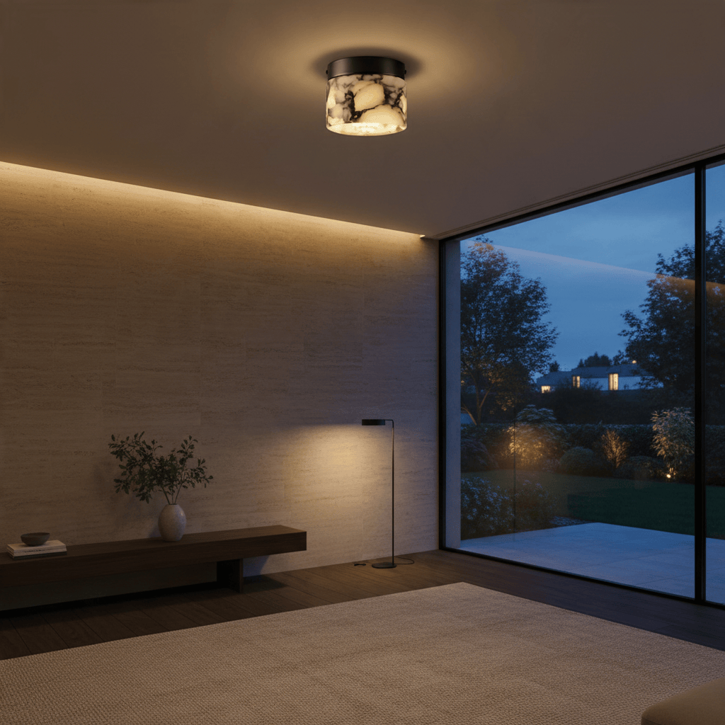 Elvora The Sable Ceiling Light