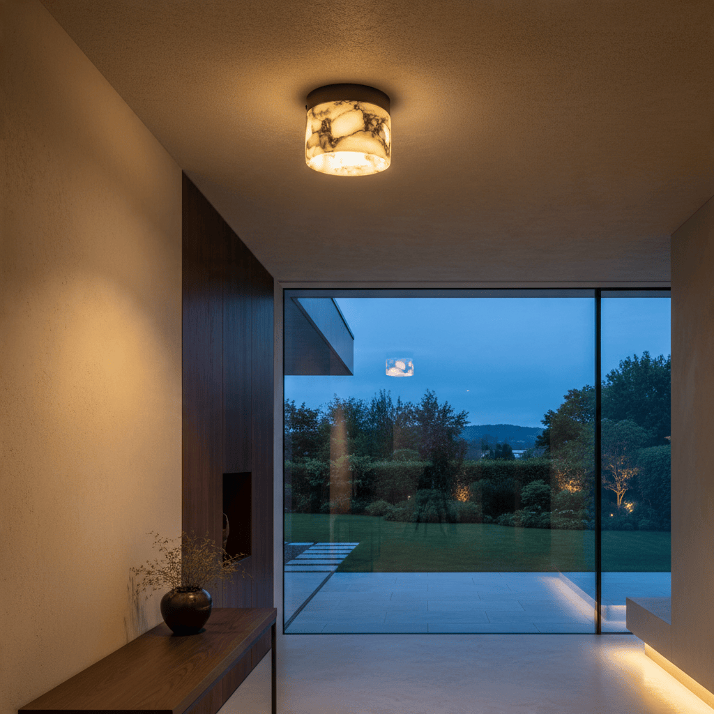 Elvora The Sable Ceiling Light