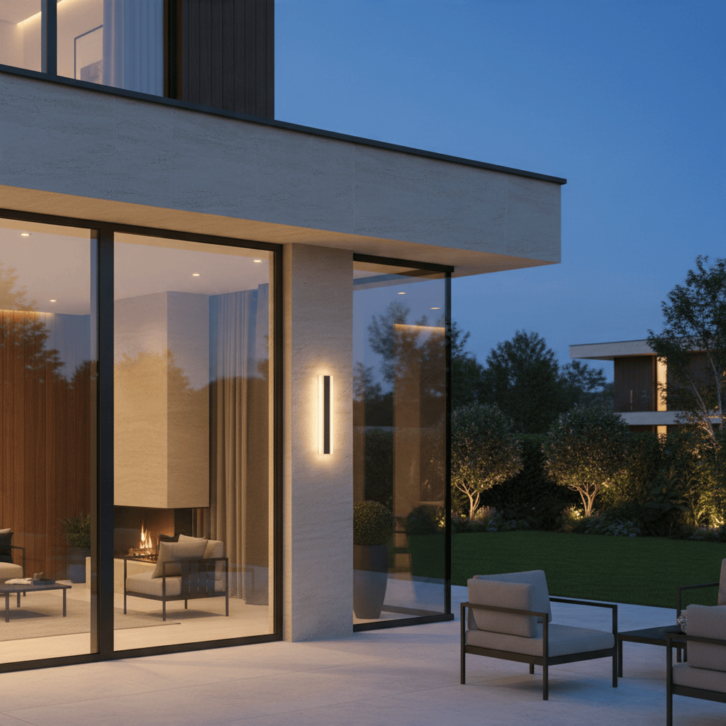Elvora The Sentry Outdoor Wall Light