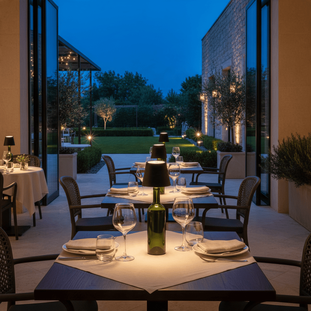 Elvora The Vesper Cordless Bottle Lamp
