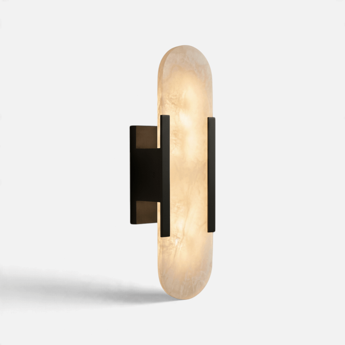 Elvora Wall Light | Alabaster Brass Art Deco Design