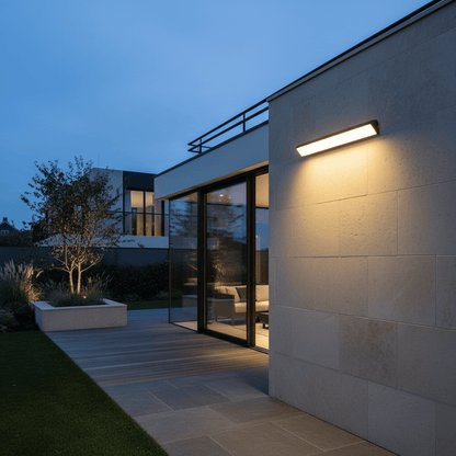 Elvora Wall Light | Angled Diffuser Outdoor Design