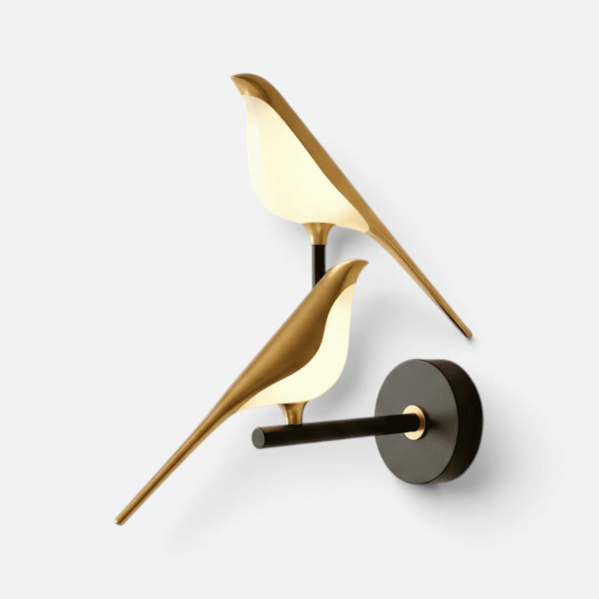 Elvora Wall Light | Bird Shape Brass Design