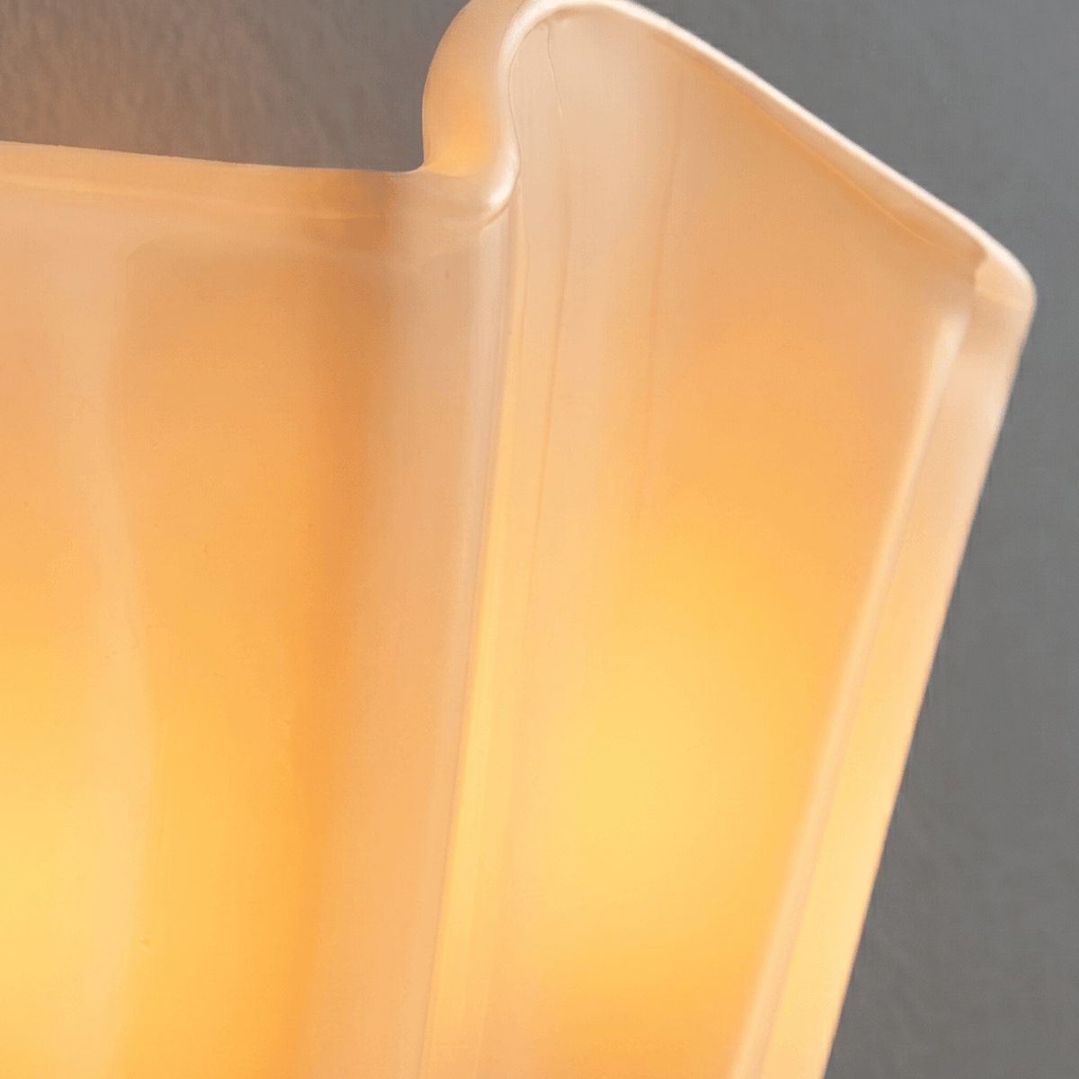 Elvora Wall Light | Blown Glass Aged Brass Floral Design