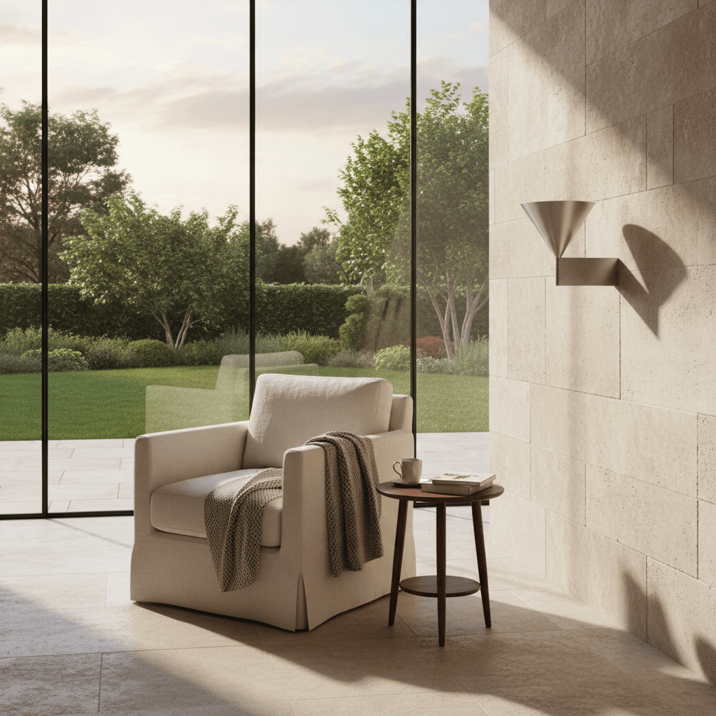 Elvora Wall Light | Brushed Aluminium Conical LED Design