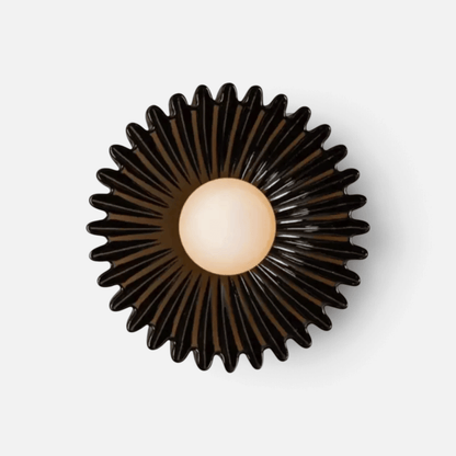 Elvora Wall Light | Ceramic Floral Wabi-Sabi Design