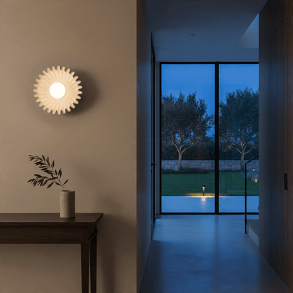 Elvora Wall Light | Ceramic Floral Wabi-Sabi Design