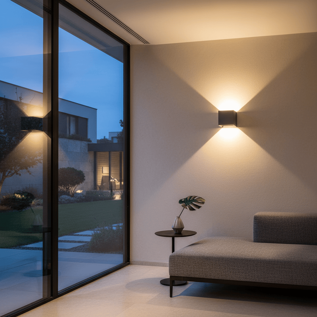 Elvora Wall Light | Cube Up Down LED Design