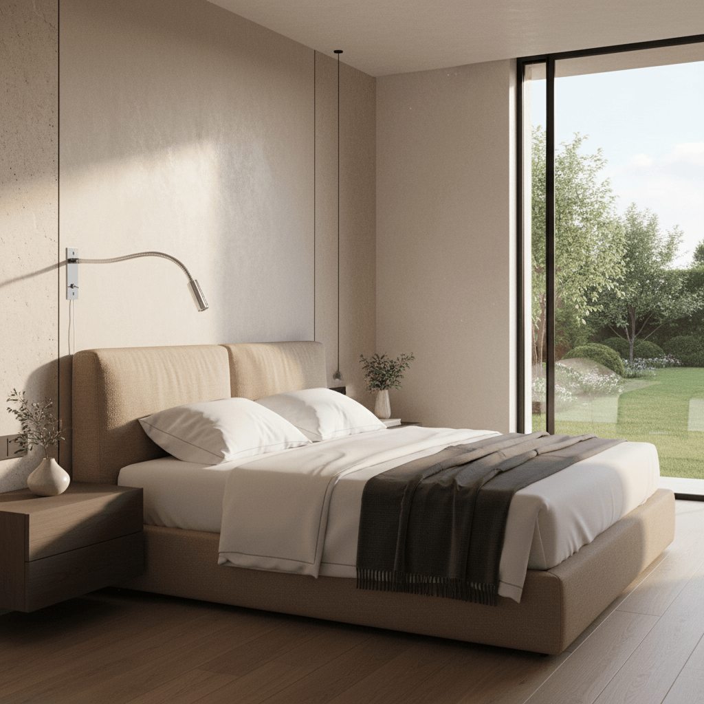 Elvora Wall Light | Flexible Gooseneck Reading Lamp