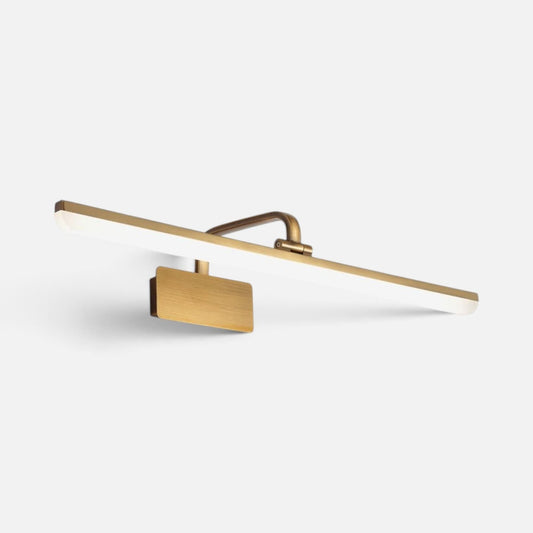 Elvora Wall Light | Gold Linear Mirror Light