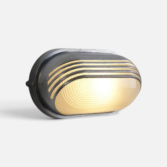Elvora Wall Light | Industrial Bulkhead Outdoor Design