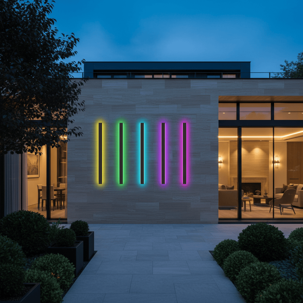 Elvora Wall Light | Linear LED Outdoor Design