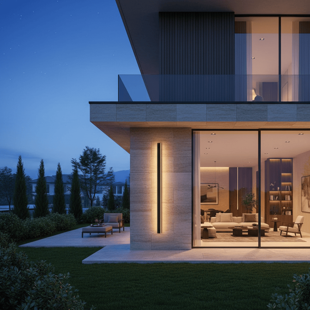 Elvora Wall Light | Linear LED Outdoor Design