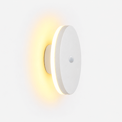 Elvora Wall Light | Minimalist Disc Halo Lamp