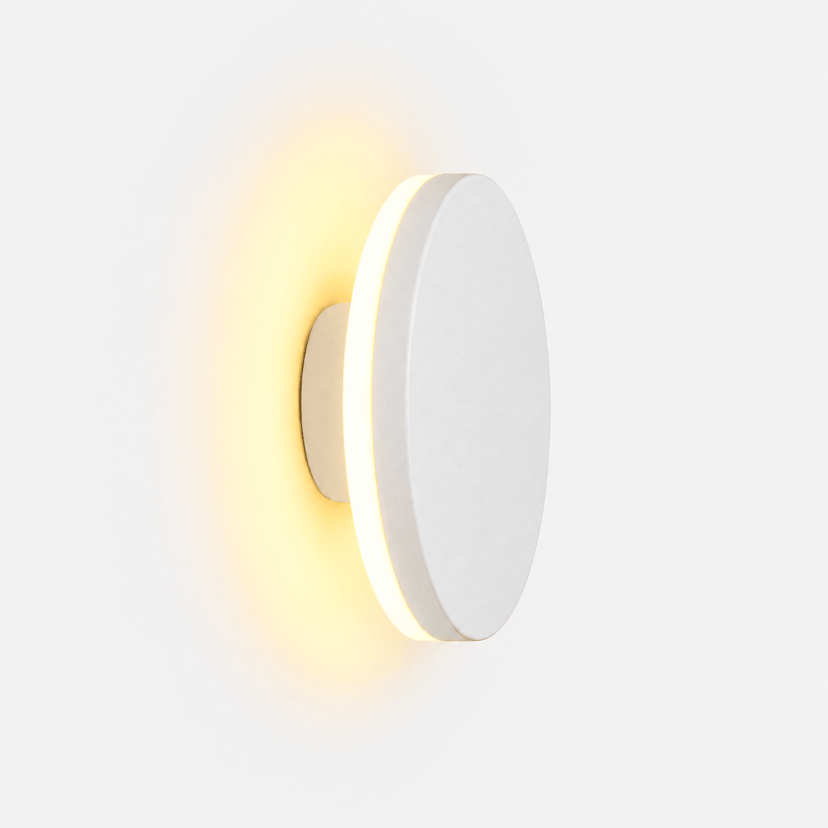 Elvora Wall Light | Minimalist Disc Halo Lamp