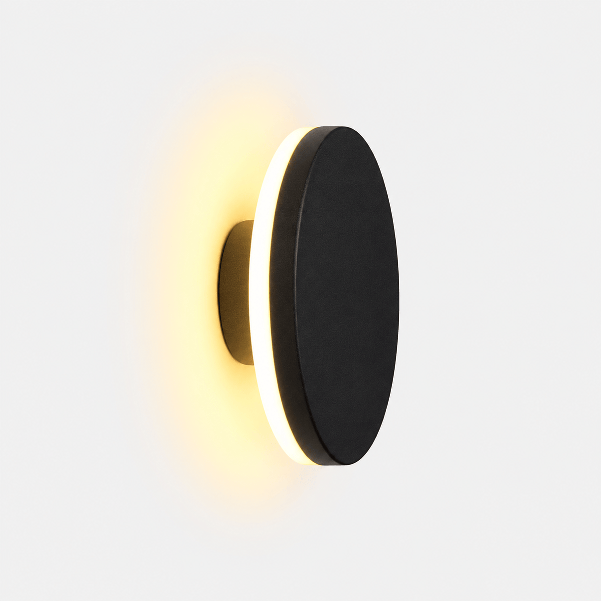 Elvora Wall Light | Minimalist Disc Halo Lamp