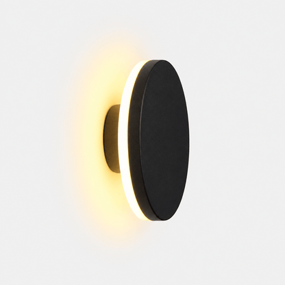 Elvora Wall Light | Minimalist Disc Halo Lamp