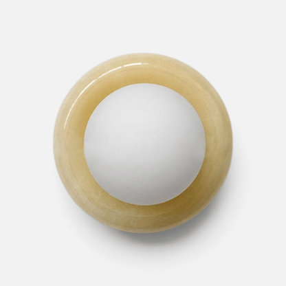 Elvora Wall Light | Natural Stone Ring Design