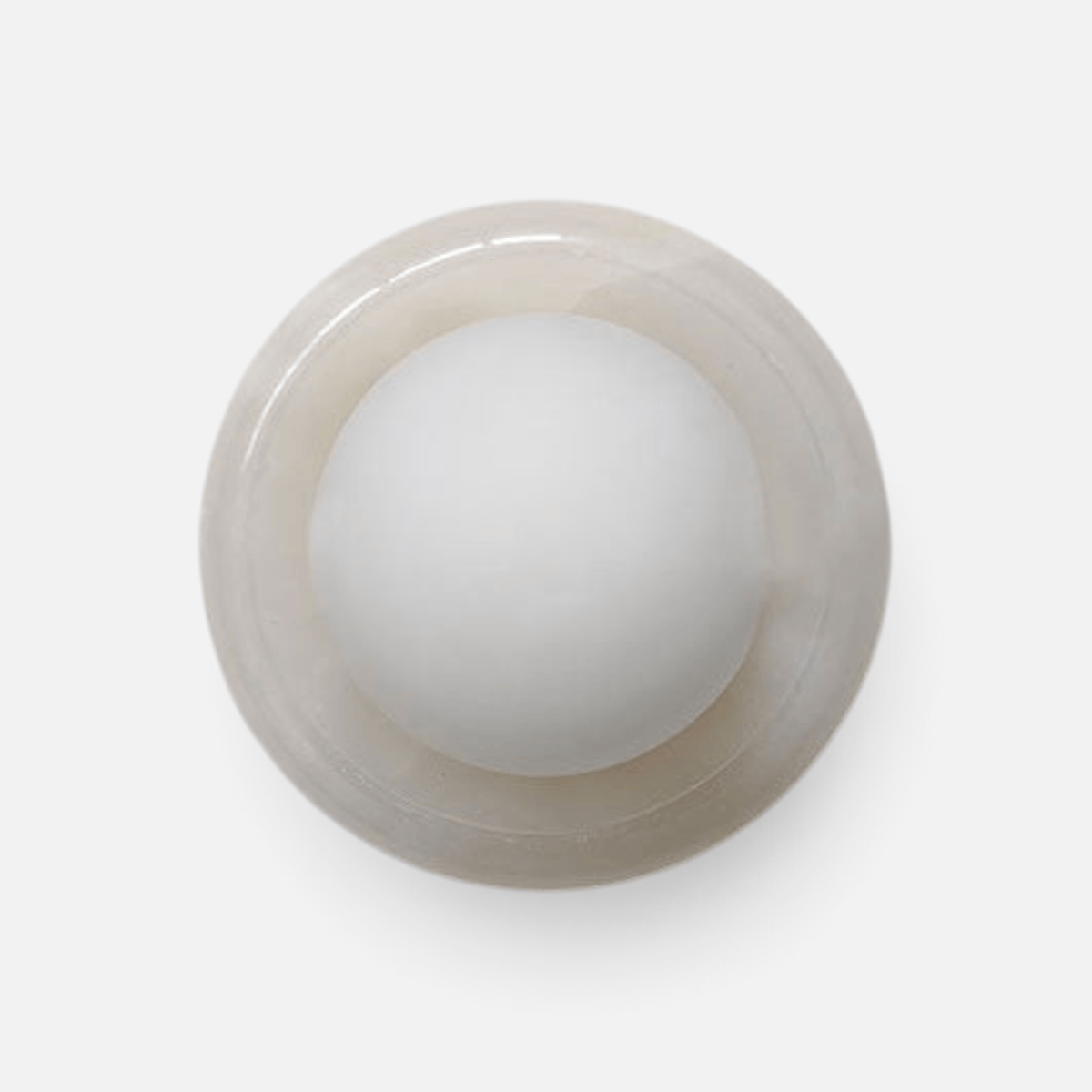 Elvora Wall Light | Natural Stone Ring Design