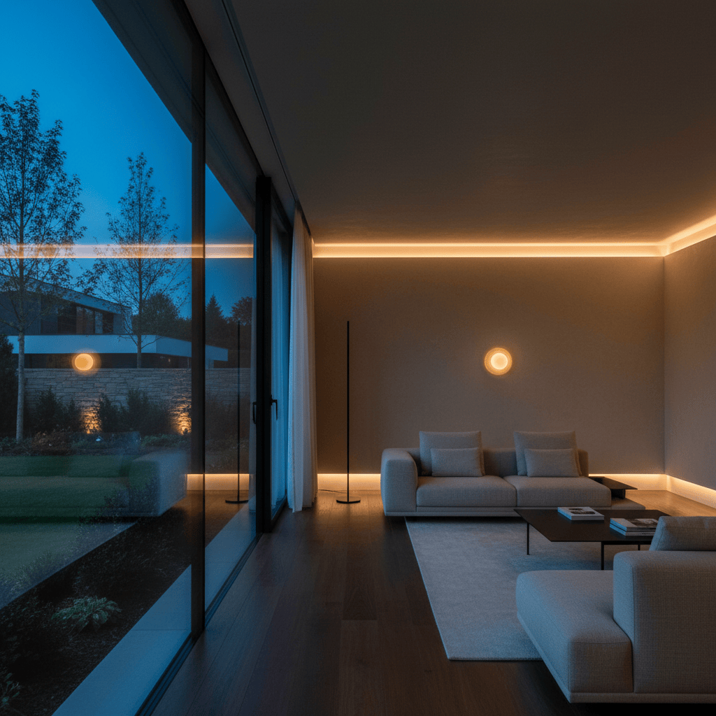 Elvora Wall Light | Natural Stone Ring Design