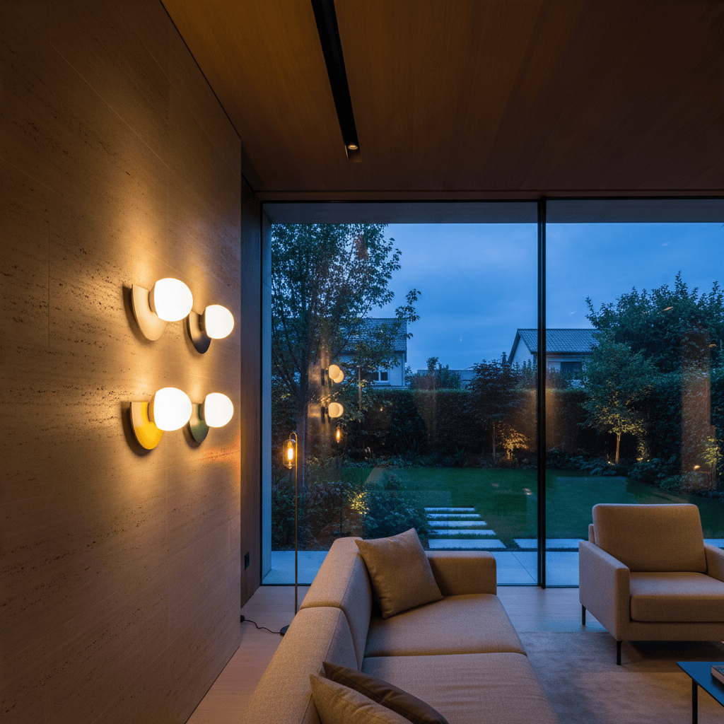Elvora Wall Light | Nordic Semicircle Minimalist LED Design