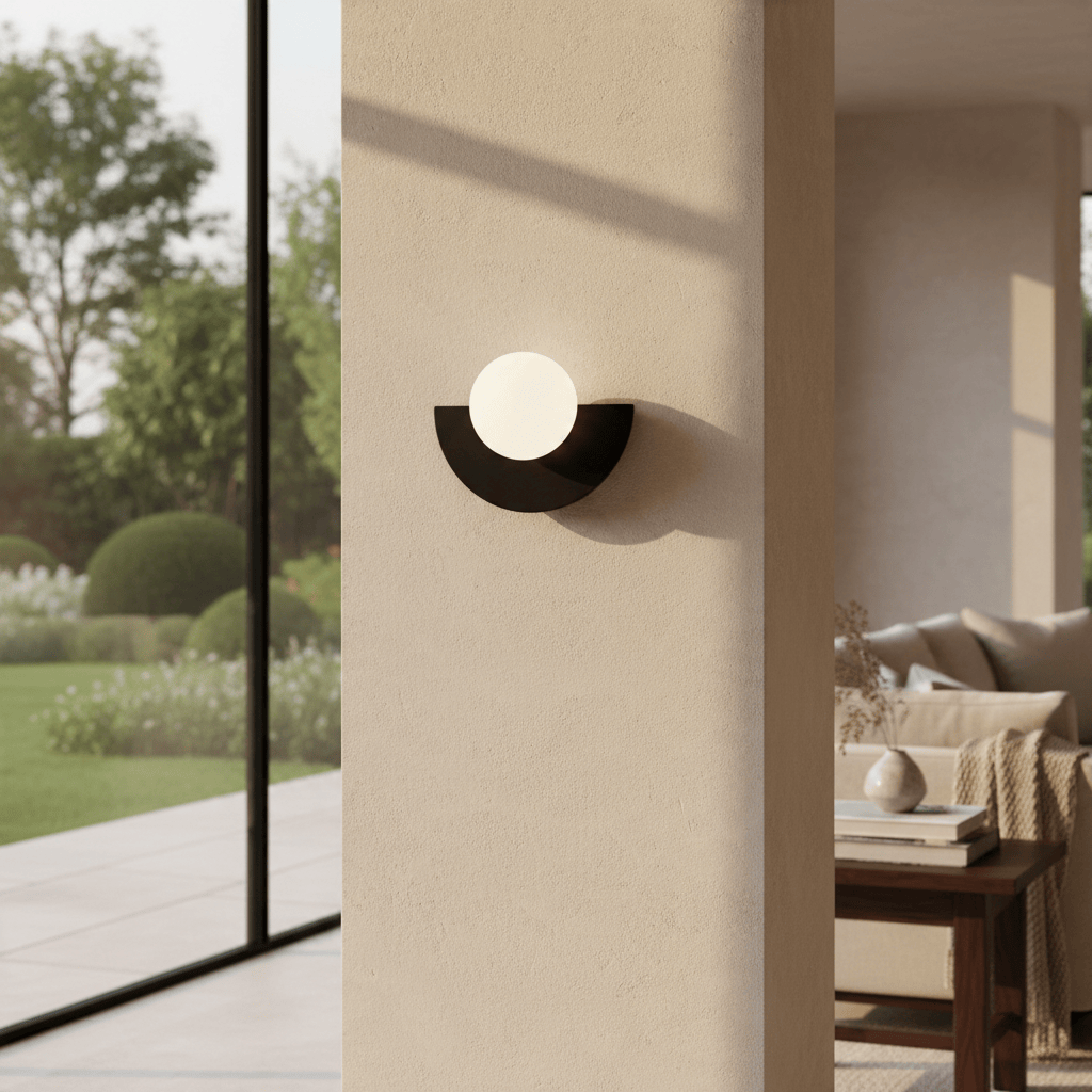 Elvora Wall Light | Nordic Semicircle Minimalist LED Design