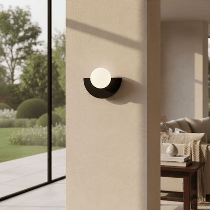 Elvora Wall Light | Nordic Semicircle Minimalist LED Design