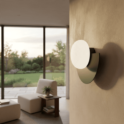 Elvora Wall Light | Nordic Semicircle Minimalist LED Design