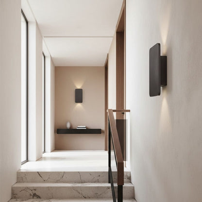 Elvora Wall Light | Rectangular Up Down Design