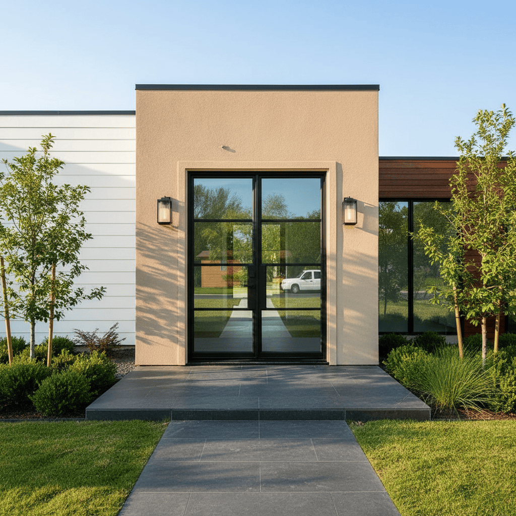 Elvora Wall Light | Ribbed Glass Lantern Design