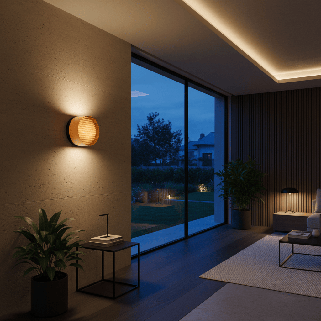 Elvora Wall Light | Round Glass Dome Design