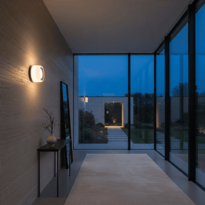 Elvora Wall Light | Round Glass Dome Design
