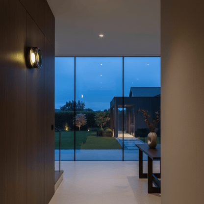 Elvora Wall Light | Round Glass Dome Design