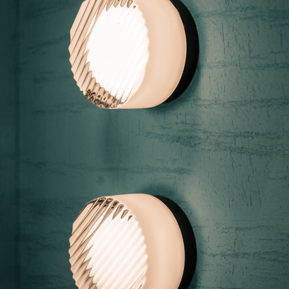 Elvora Wall Light | Round Glass Dome Design