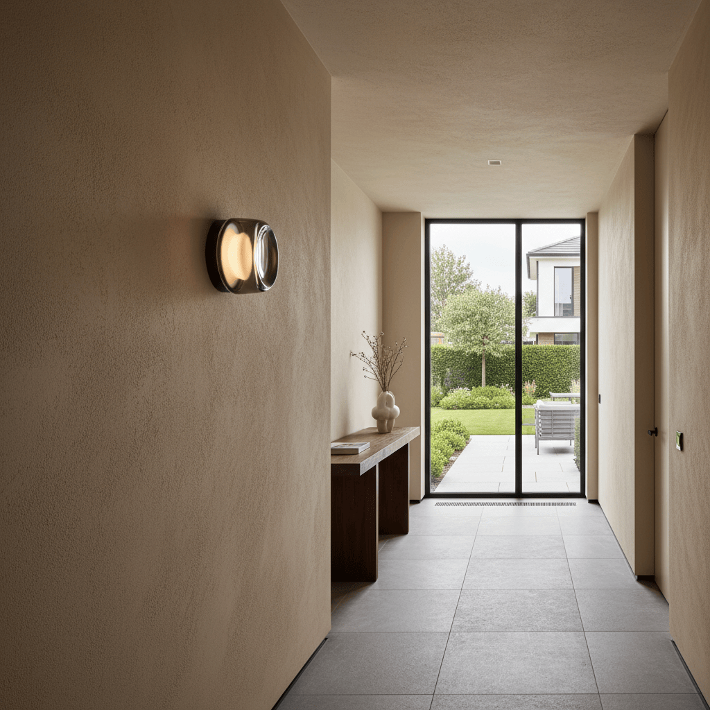Elvora Wall Light | Round Glass Dome Design