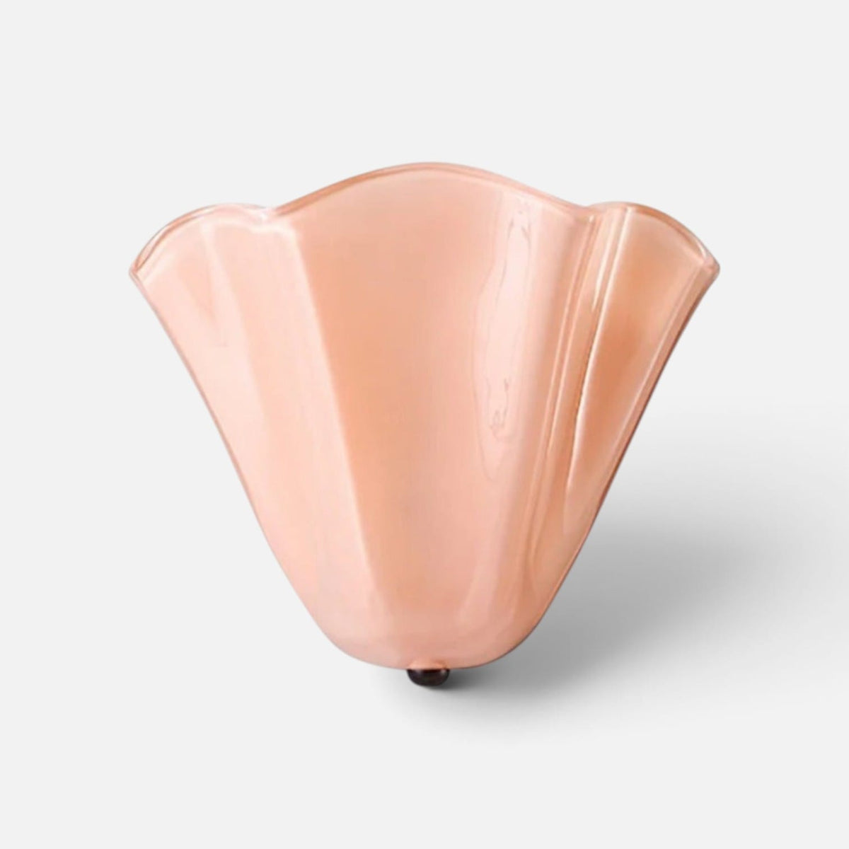 Elvora Wall Light | Sculptural Glass Uplighter Design