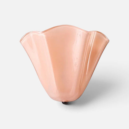 Elvora Wall Light | Sculptural Glass Uplighter Design
